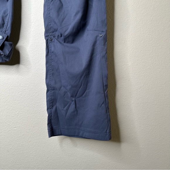 prAna Pants Halle Straight Hiking Pockets Coal Gray Size 8 Short 30” NWT - Picture 4 of 16